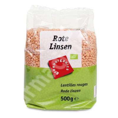 Linte rosie Bio, 500 g, Green Organics