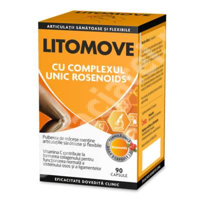 Litomove cu complex Rosenoids, 90 capsule, Orkla Health