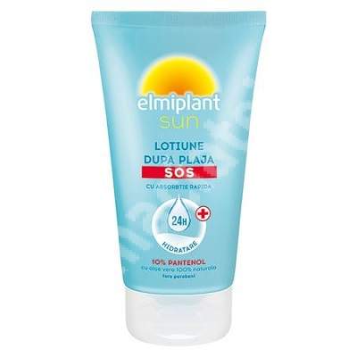 Lotiune calmanta dupa plaja SOS, 150 ml, Elmiplant