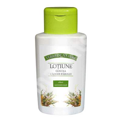 Lotiune contra caderii parului cu efect antimatreata, 200 ml, Verre de Nature