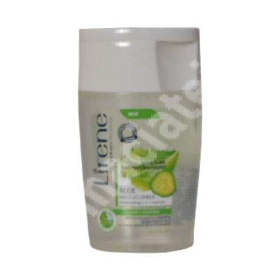 Lotiune hidratanta 2 in 1 de curatare si tonifiere, 125 ml, Lirene