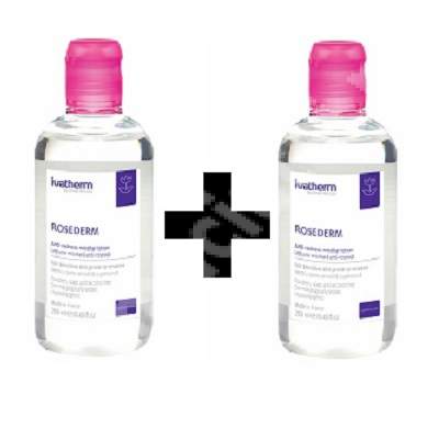 Lotiune micelara anti-roseata Rosederm, 250 ml, Ivatherm (1+1)