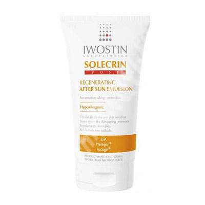 Lotiune regeneratoare dupa plaja Solecrin, 150 ml, Iwostin