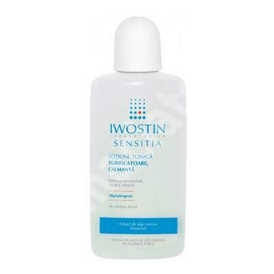 Lotiune tonica purificatoare si calmanta Sensitia, 200 ml, Iwostin