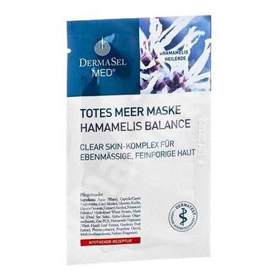 Masca cu hamamelis MED, 12 ml, DermaSel