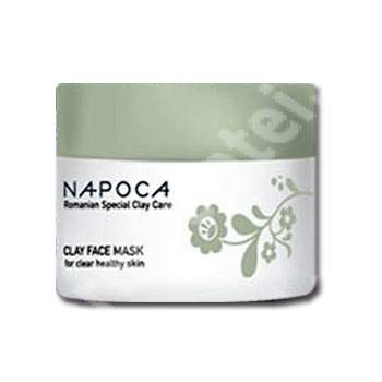 Masca de fata cu argila Napoca, 50 ml, Farmec