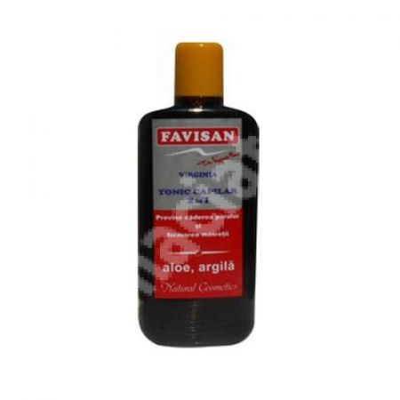 Tonic capilar 2 in 1 cu aloe si argila, 125 ml, Favisan 