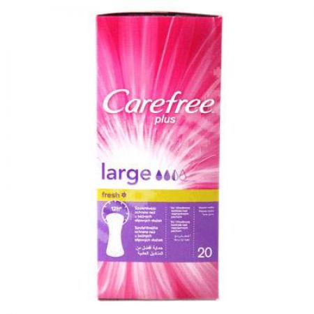 Absorbante Pantyliners Large Fresh Carefree, 20 bucati, Johnson&Johnson