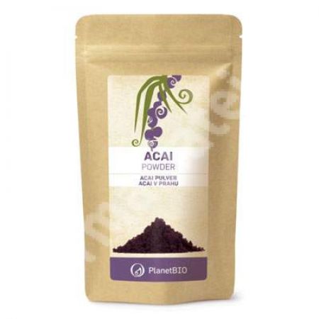 Acai pulbere Bio, 100 g, Planet Bio