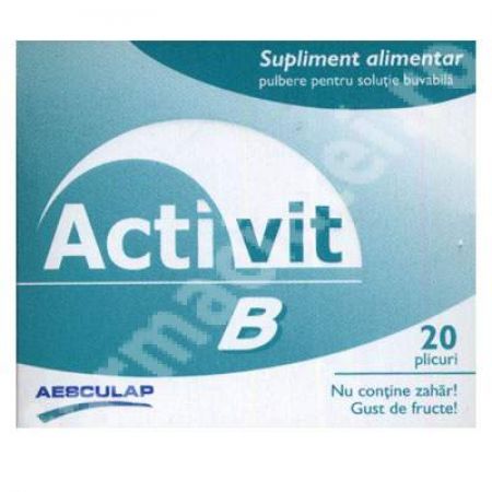 Activit B, 20 plicuri, Aesculap