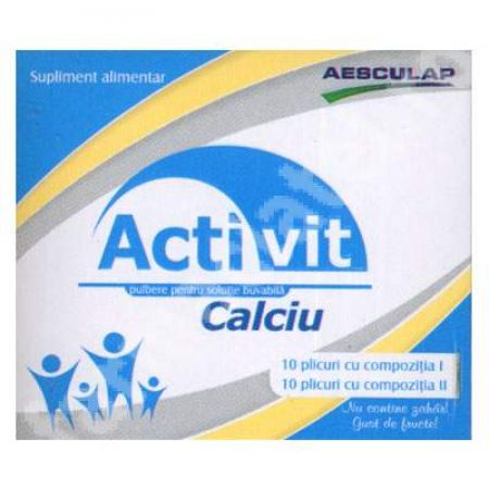 Activit Calciu, 20 plicuri, Aesculap