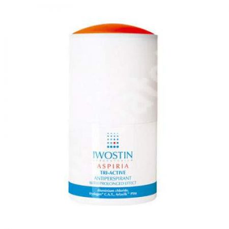 Antiperspirant roll-on triactiv cu actiune prelungita Aspiria, 60 ml, Iwostin