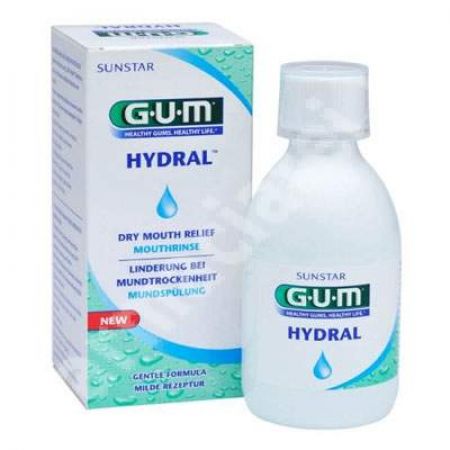 Apa de gura Hydral, 300 ml, Sunstar Gum