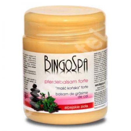 Balsam din grasime de cal forte, 500 ml, Bingo SPA