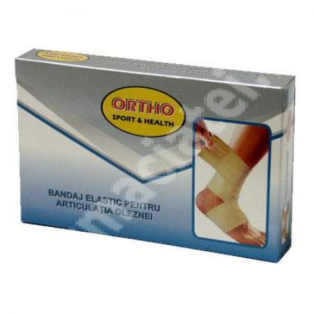 Bandaj elastic pentru articulatia gleznei, marimea L, Ortho