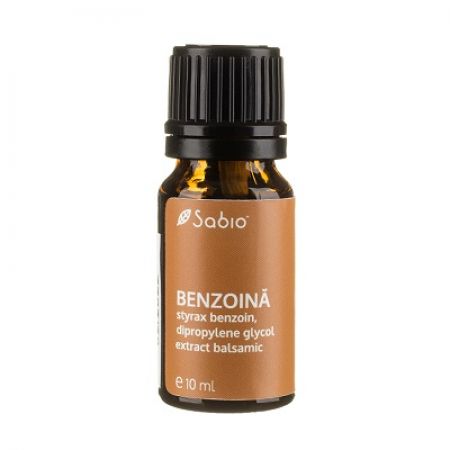 Extract balsamic din benzoina, 10 ml, Sabio