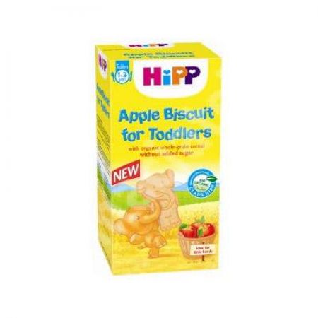 Biscuiti cu mar pentru copii, Gr. 1-3 ani, 150 g, Hipp