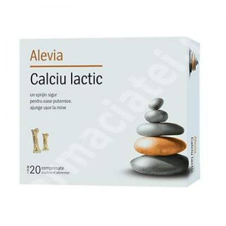 Calciu Magneziu Zinc, 20 comprimate masticabile, Alevia