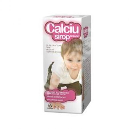 Calciu Sirop, 120 ml, Biofarm