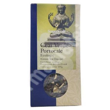 Ceai Bio Verde si Portocale, 100 g, Sonnentor