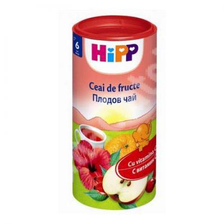 Ceai de fructe pentru copii Gr. 6 luni, 200 g, Hipp