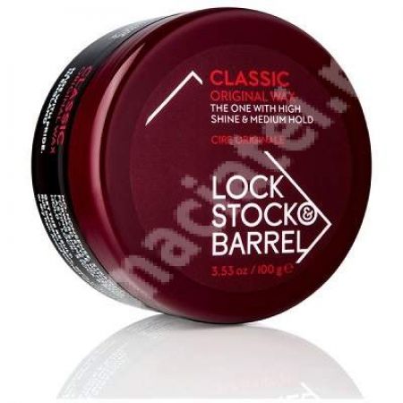 Ceara fixare medie si luciu Original Wax Classic, 100 g, Lock Stock & Barrel