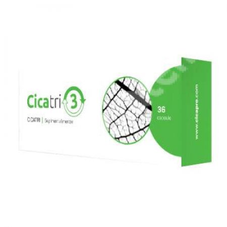 Cicatri 3, 36 capsule, Naturpharma