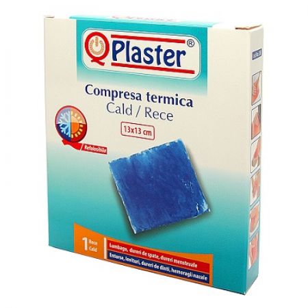 Compresa Cald Rece, 13x13 cm, 1 bucata, QPlaster