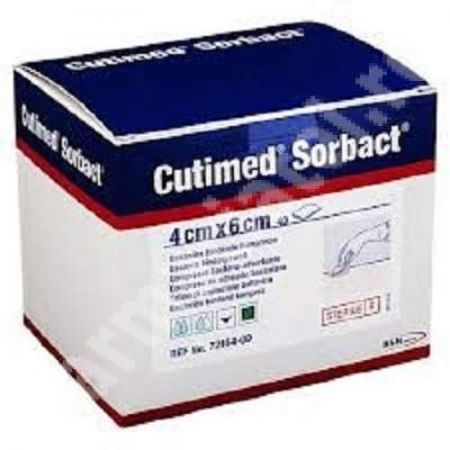 Comprese Cutimed Sorbact, 4 cm x 6 cm, BSN Medical