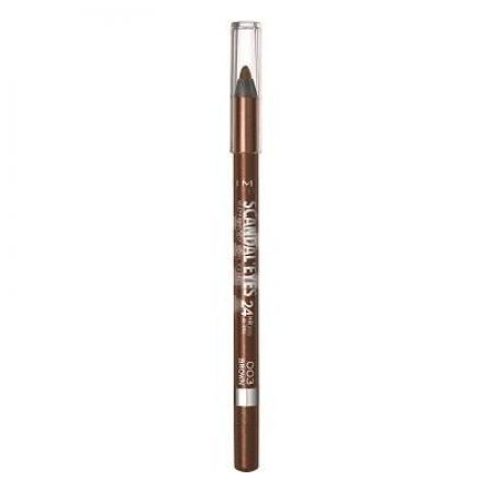 Creion de ochi Scandaleyes Kohl Kajal Waterproof 003 Brown, 1.2 g, Rimmel London