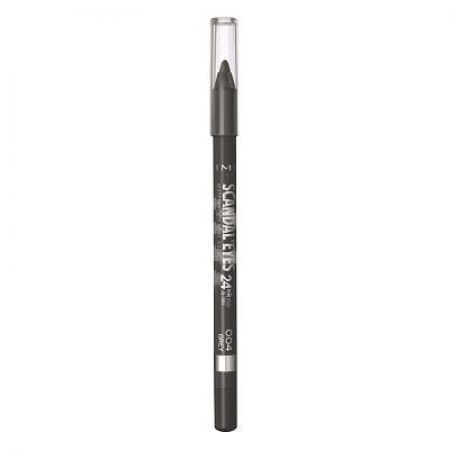 Creion de ochi Scandaleyes Kohl Kajal Waterproof 004 Grey, 1.2 g, Rimmel London