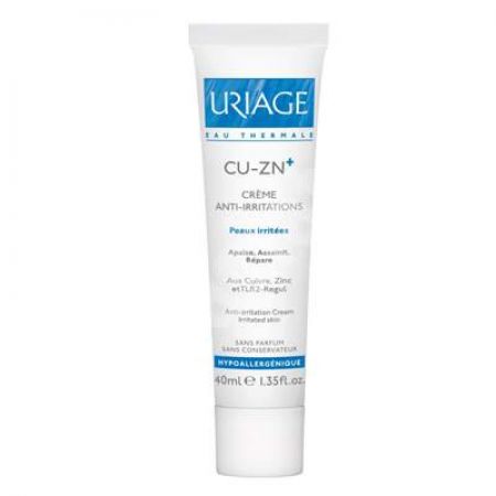 Crema anti iritatii Cu Zn, 40 ml, Uriage