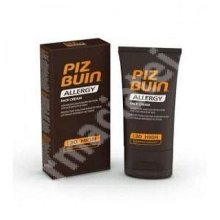 Crema antialergica pentru fata SPF 30, 40 ml, Piz Buin