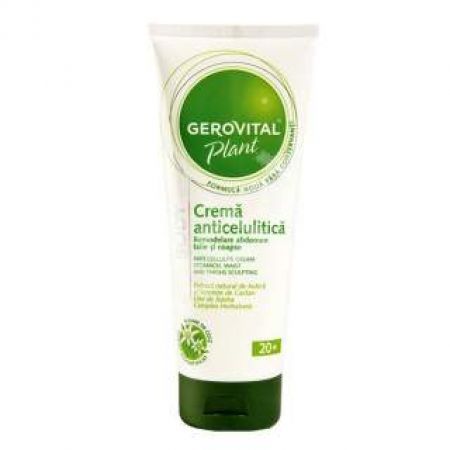 Crema anticelulitica Plant, 200 ml, Gerovital