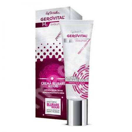 Crema blurare riduri H3 Evolution Perfect Look, 25 ml, Gerovital