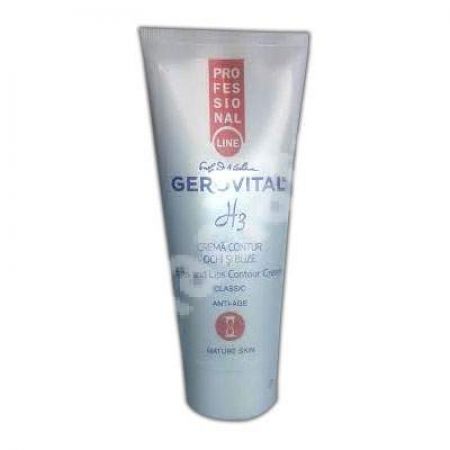 Crema contur ochi si buze antirid H3, 200 ml, Gerovital