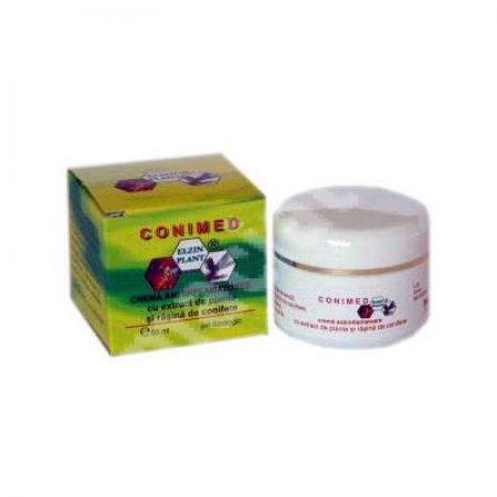 Crema cu argila si rasina de conifere, Conimed, 50 ml, Elzin Plant