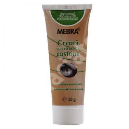 Crema cu extract de castane, 50 g, Mebra