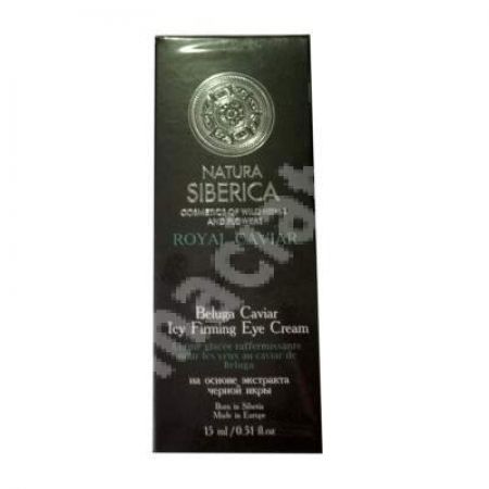 Crema cu extract de caviar pentru fermitatea ochilor, 15 ml, Natura Siberica