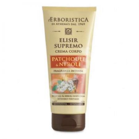 Crema vegana cu ulei de patchouli si neroli pentru corp, 200 ml, L'Erboristica