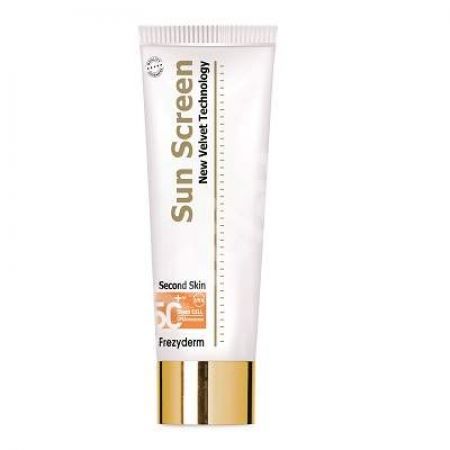 Crema de protectie solara SPF 50+ Sun Screen Velvet, 125 ml, FrezyDerm