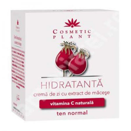 Crema de zi hidratanta cu extract de macese, 50 ml, Cosmetic Plant