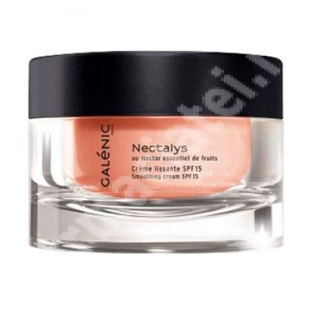 Crema energizanta pentru ten uscat SPF 15 Nectalys, 50 ml, Galenic