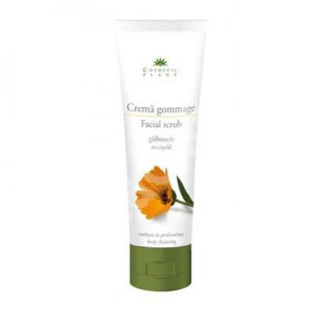 Crema gommage cu extract de galbenele, 50 ml, Cosmetic Plante