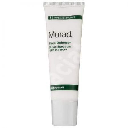 Crema hidratanta cu SPF 15 Face Defense For Men, 50 ml, Murad