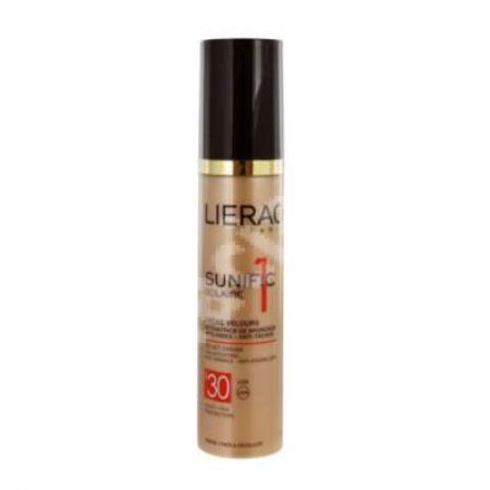 Crema matasoasa activatoare a bronzului pentru fata si decolteu SPF 30+ Sunific Solaire 1, 50 ml, Lireac