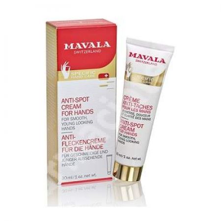 Crema pentru maini cu pete, 30 ml, Mavala