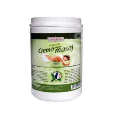 Crema pentru masaj relaxanta cu extract de Salvie, 1000 ml, Casa Herba