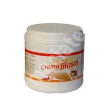 Crema pentru masaj revitalizanta cu extract de Ardei, 500 ml, Casa Herba