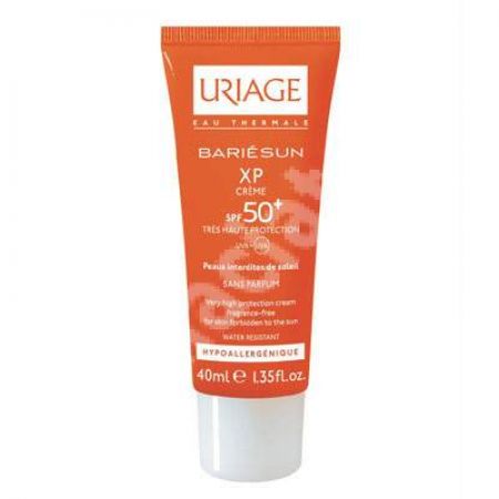 Crema protectie solara Bariesun XP SPF 50+, 40 ml, Uriage